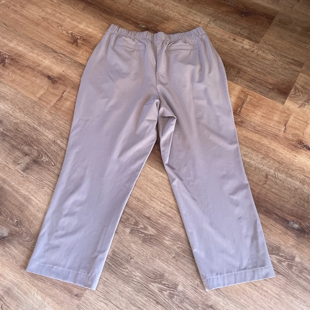 Varley Womens Alana Slim Tapered Cuff Pants‎ Size Large Athleisure Pull On